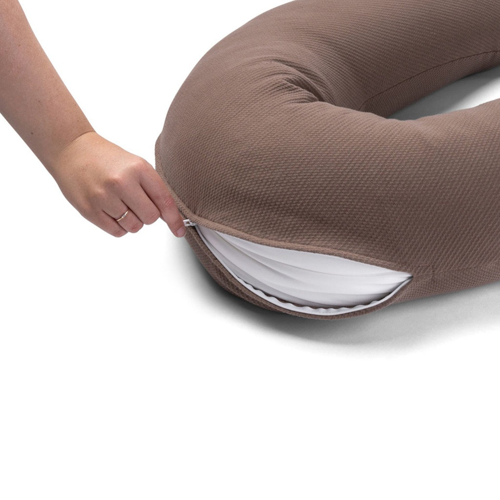 Roll About Överdrag Amningskudde Quilt Choklad