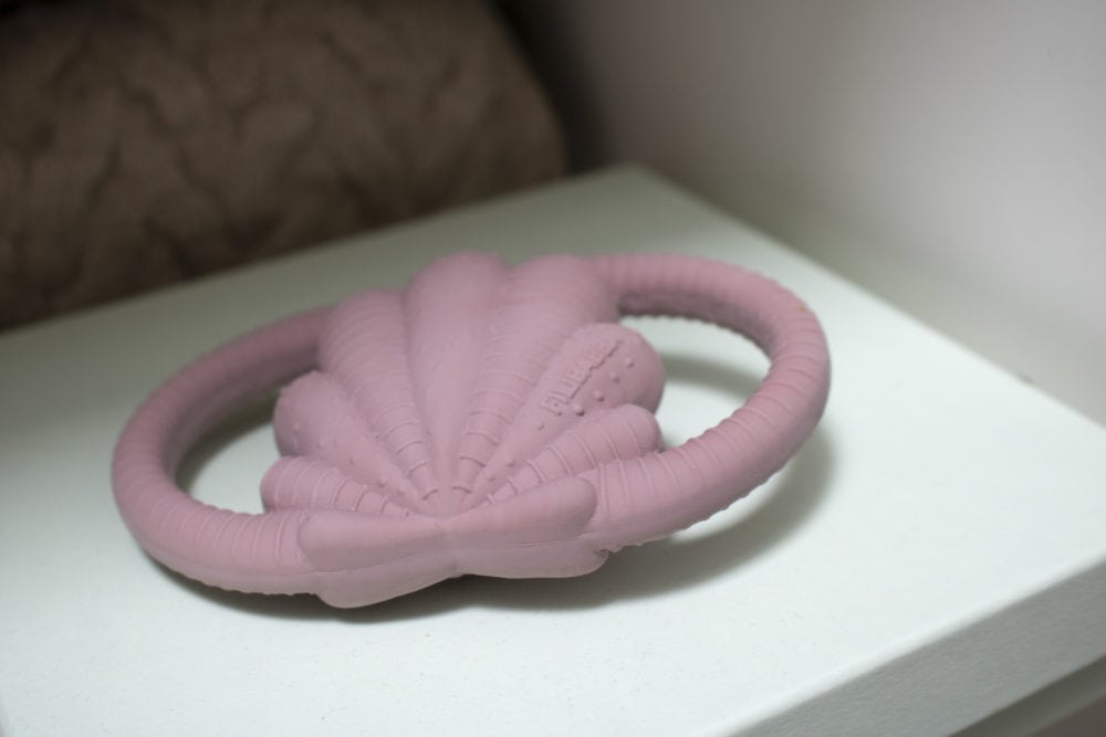 Filibabba Teether Seashell Blush