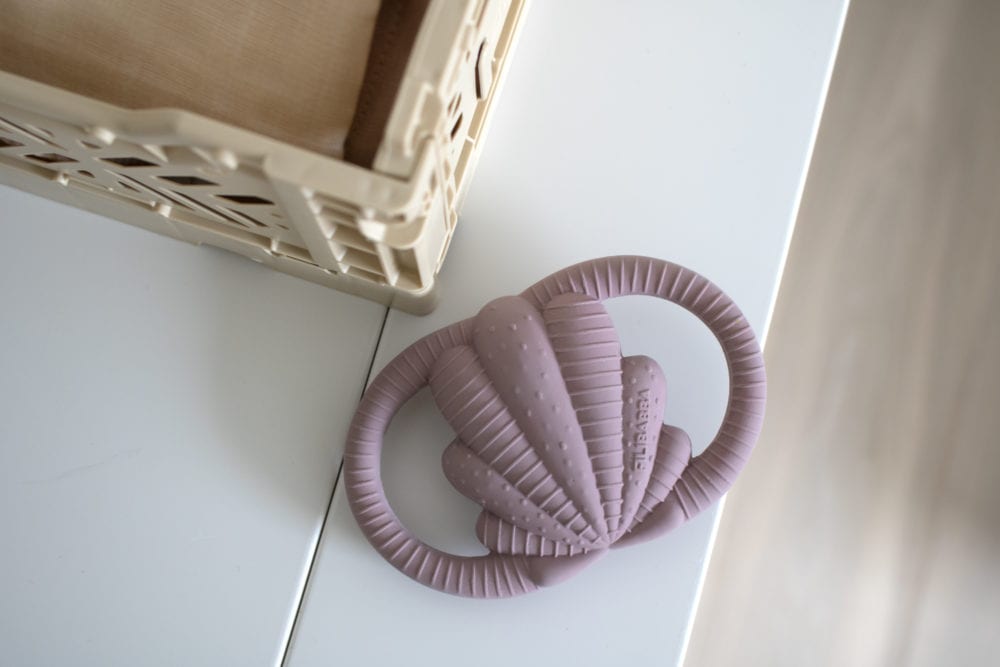 Filibabba Teether Seashell Blush