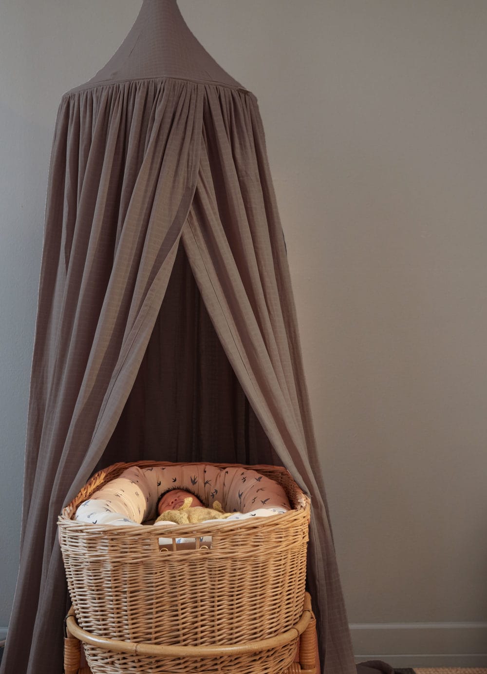 Filibabba Sänghimmel - Stone Grey