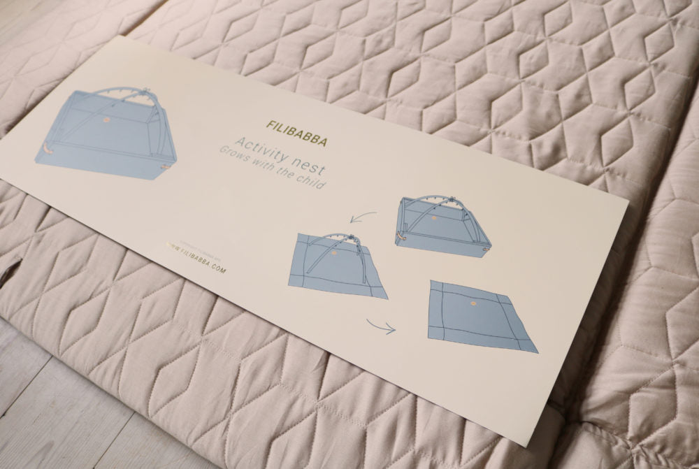 Babygym - Filibabba Activity Nest - Soft Quilt