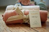 Filibabba Muslinblöja GOTS Blush