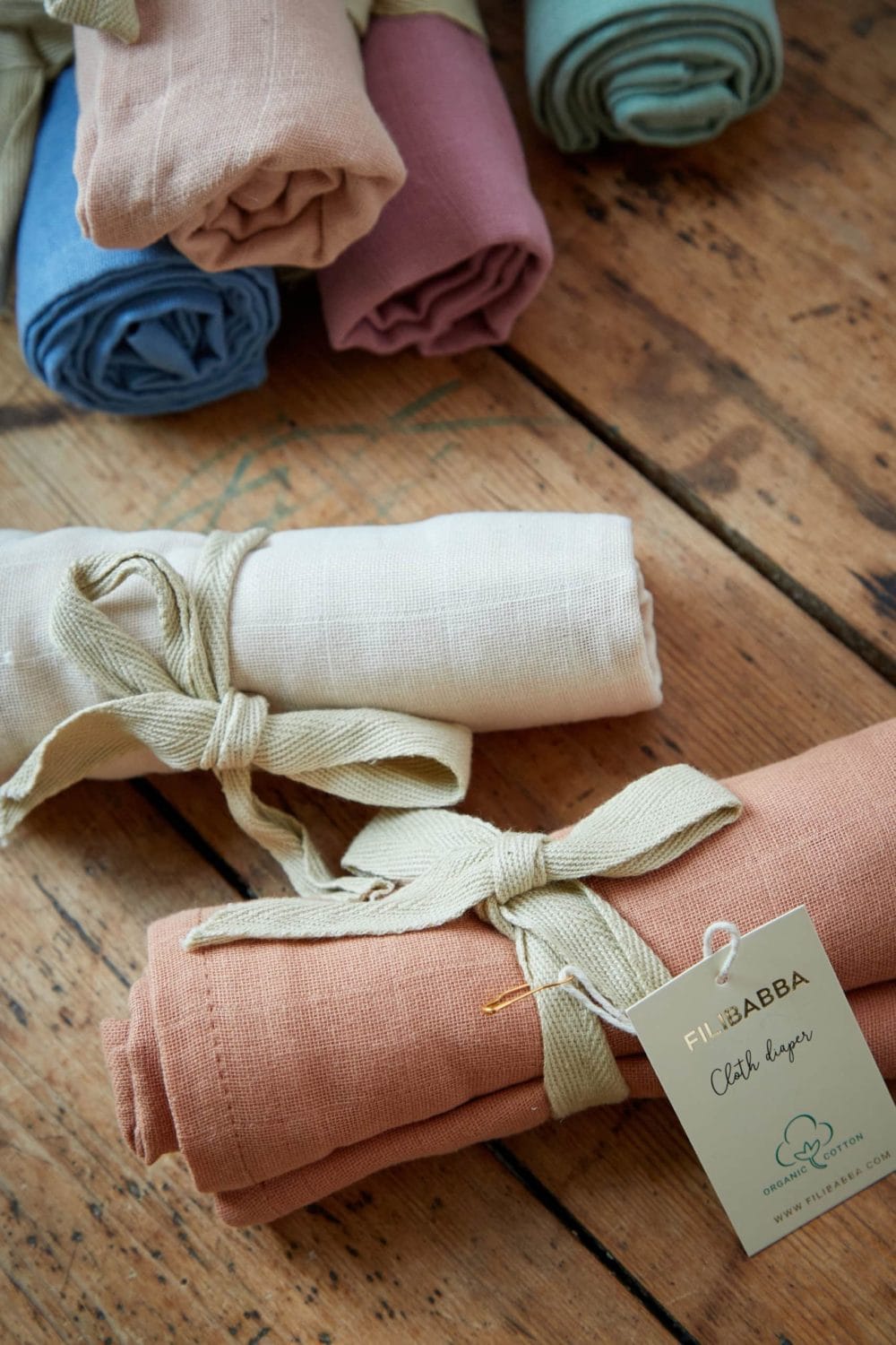 Filibabba Muslinblöja GOTS