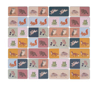 Filibabba Domino med djurmotiv