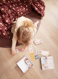 Filibabba Domino med djurmotiv