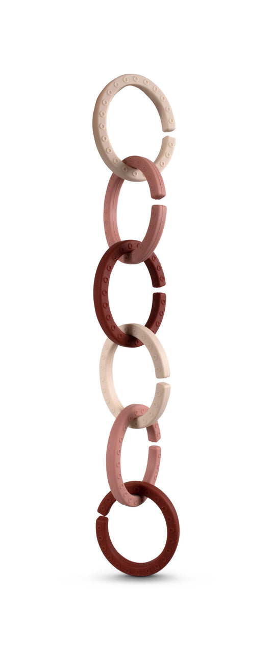 Filibabba Silikonringar - Rose