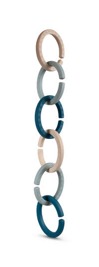 Filibabba Silikonringar - Blå