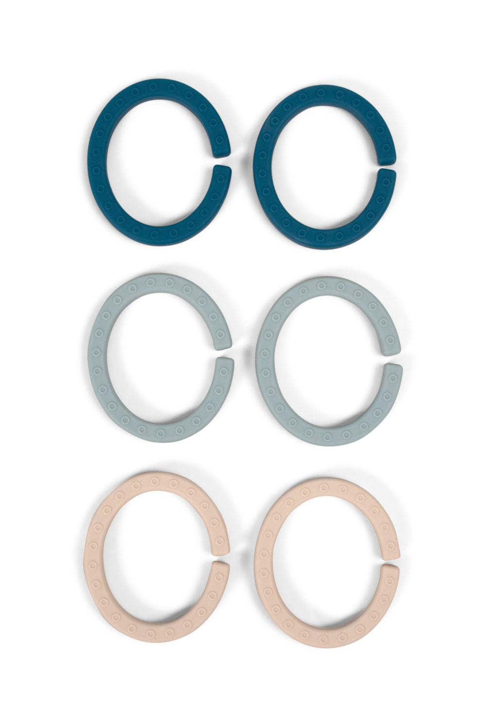 Filibabba Silikonringar - Blå