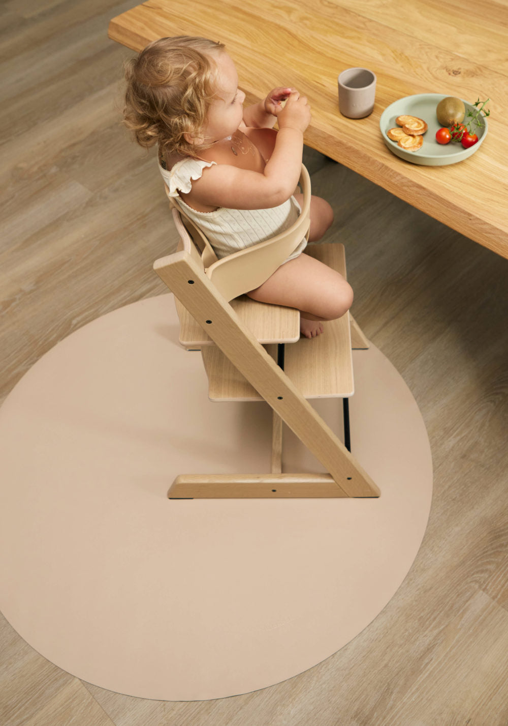 Filibabba Anti-slip golvmatta PU-läder