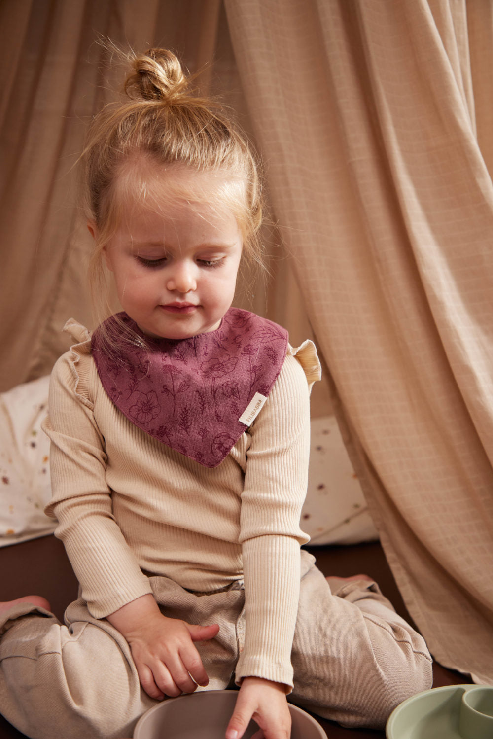 Filibabba Haklapp GOTS - Fall Flowers