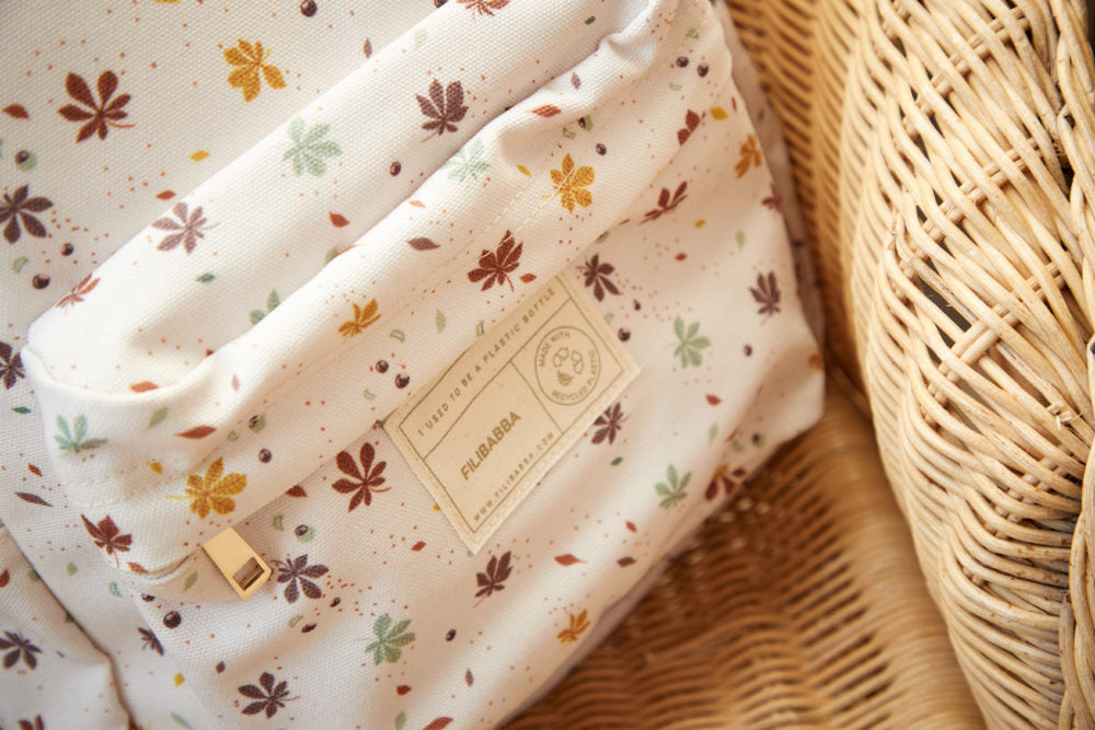 Filibabba Ryggsäck med Kastanjtryck