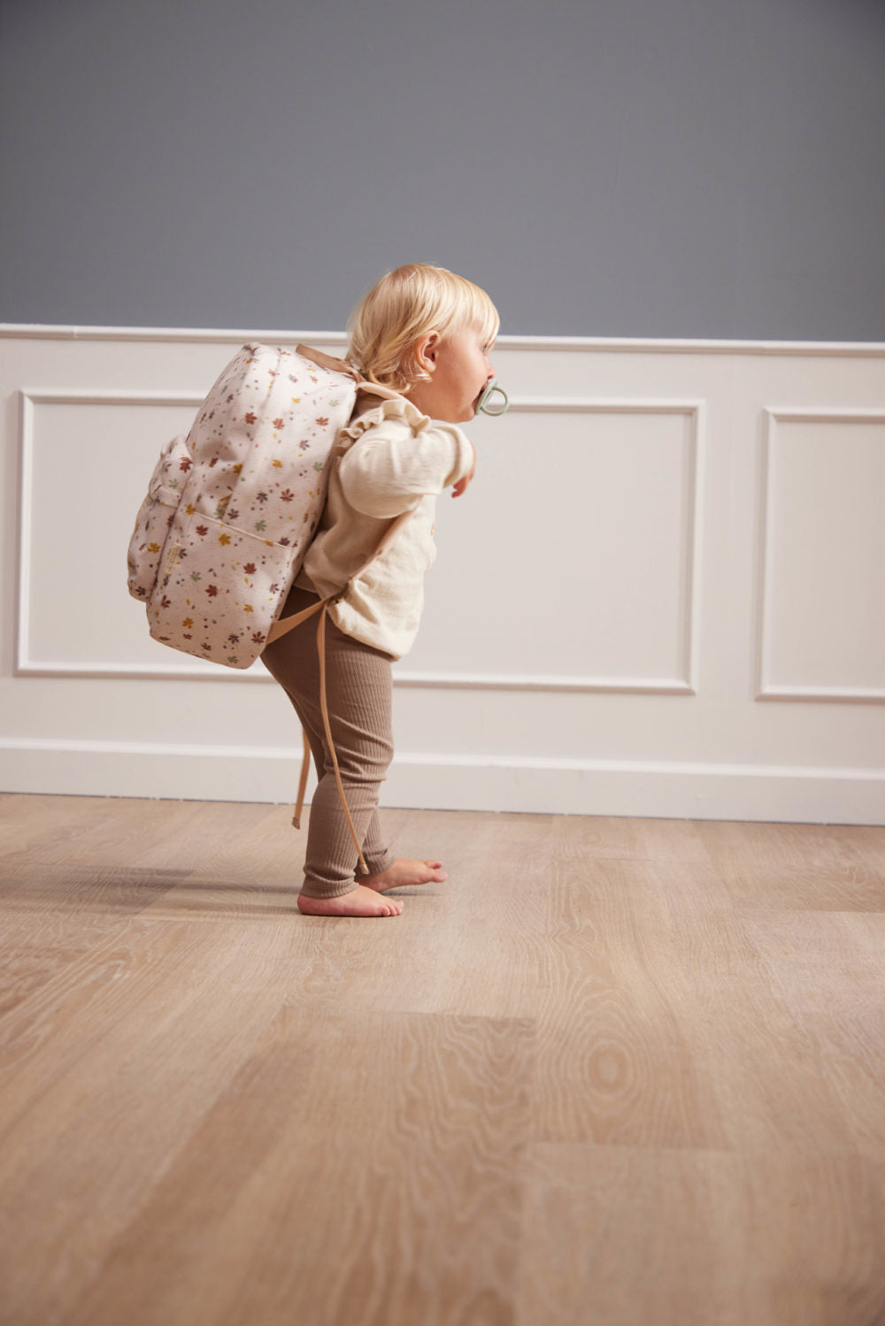 Filibabba Ryggsäck med Kastanjtryck