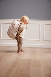 Filibabba Ryggsäck med Kastanjtryck