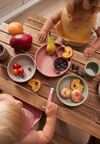 Filibabba Silikonhaklapp med Kastanjmotiv