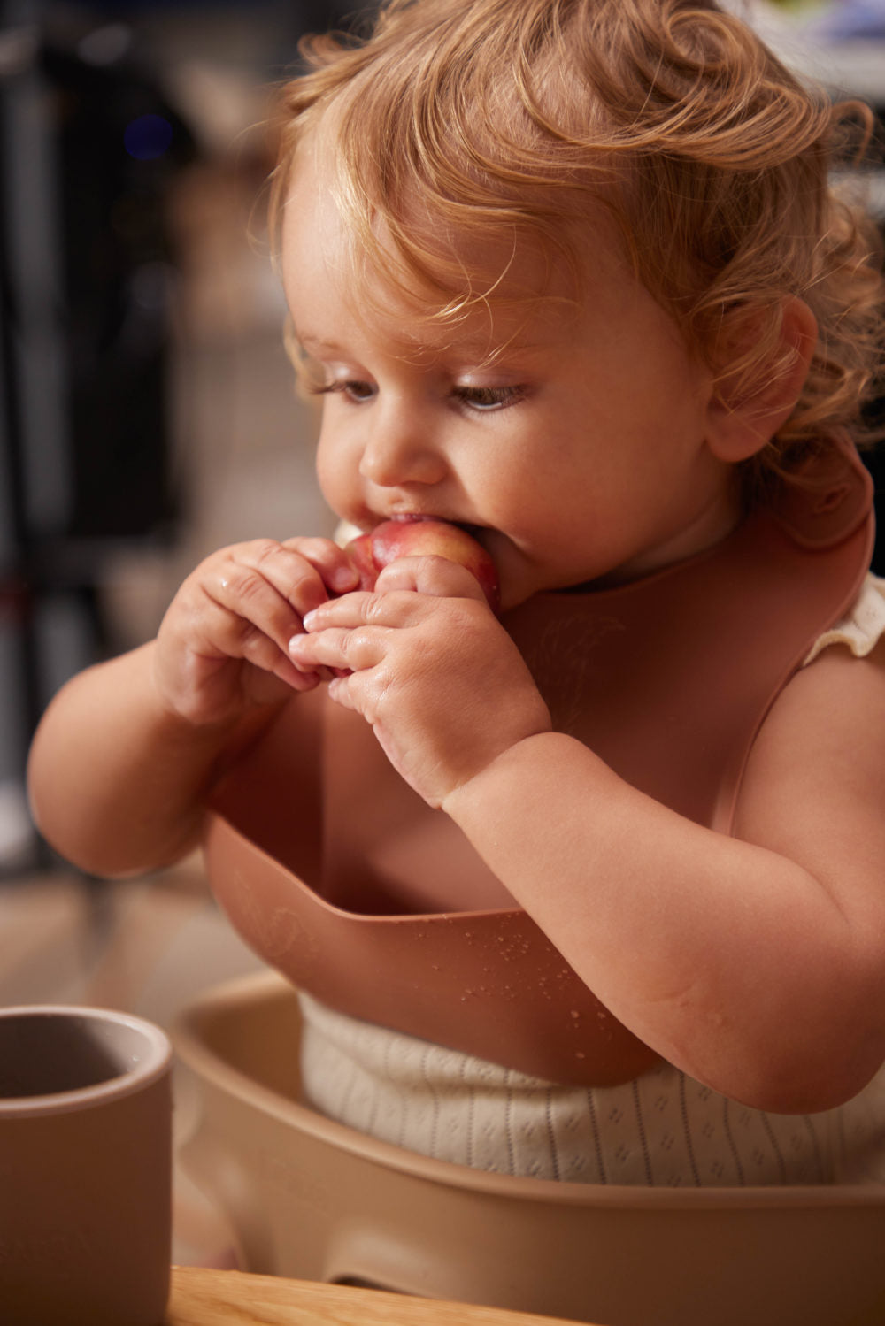 Filibabba Silikonhaklapp med ekorre