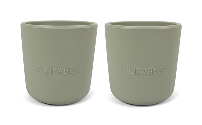 Filibabba Silikonmugg 2-pack