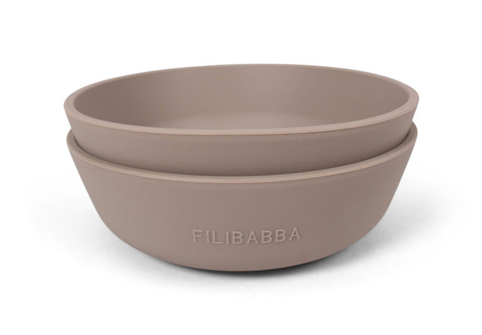 Filibabba Silikonskål 2-pack