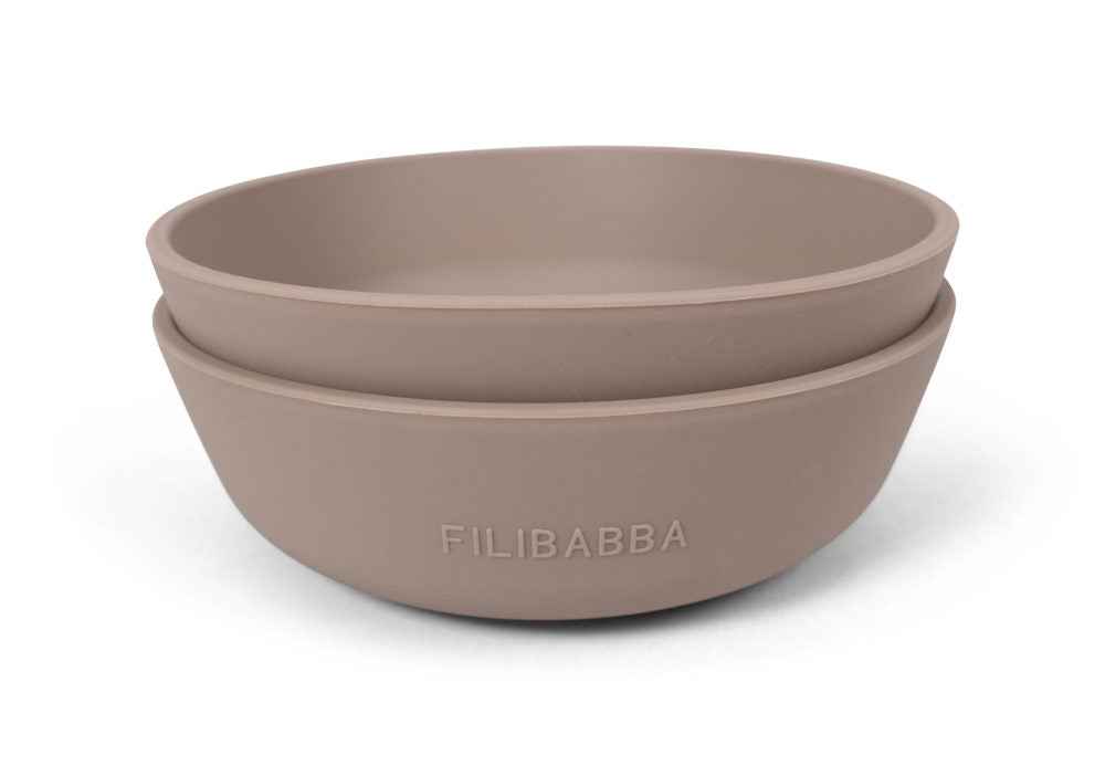Filibabba Silikonskål 2-pack