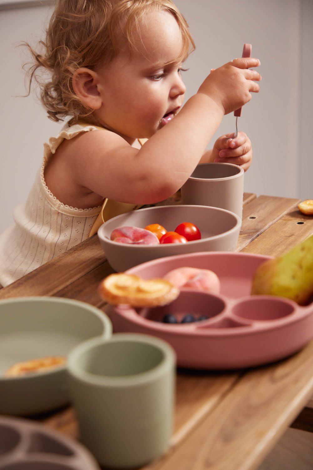 Filibabba Silikonskål 2-pack