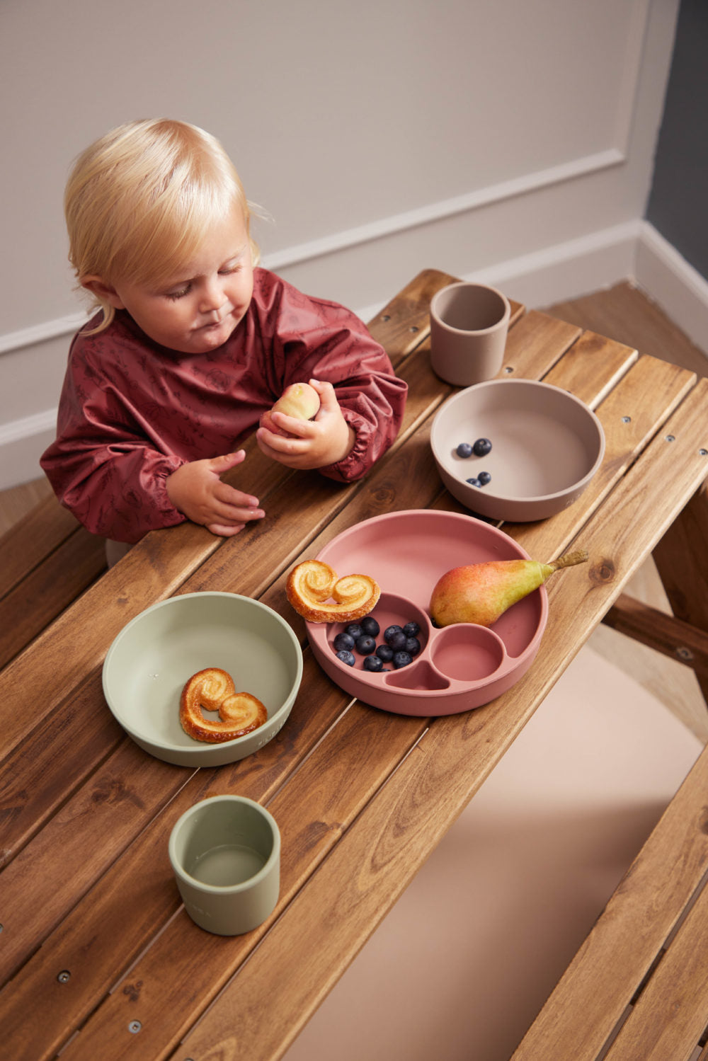 Filibabba Silikonskål 2-pack