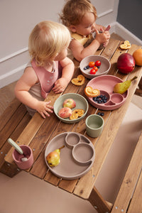 Filibabba Silikonplatta - Varmgrå