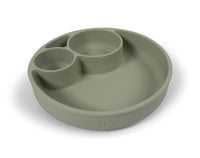 Filibabba Silikon Tallrik Grön