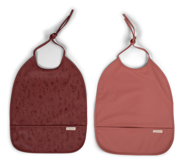 Filibabba Haklapp med knytband 2-pack