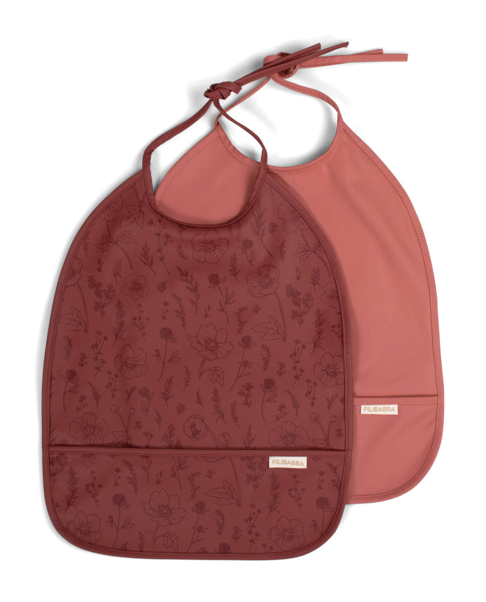 Filibabba Haklapp med knytband 2-pack