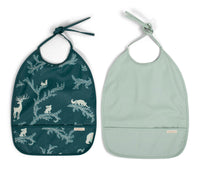 Filibabba Bib with ties 2-pack