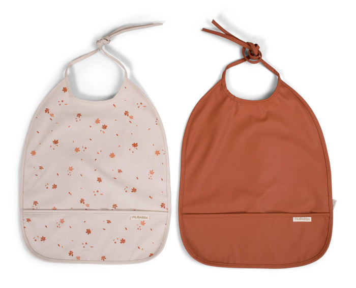 Filibabba Haklapp med knytband 2-pack