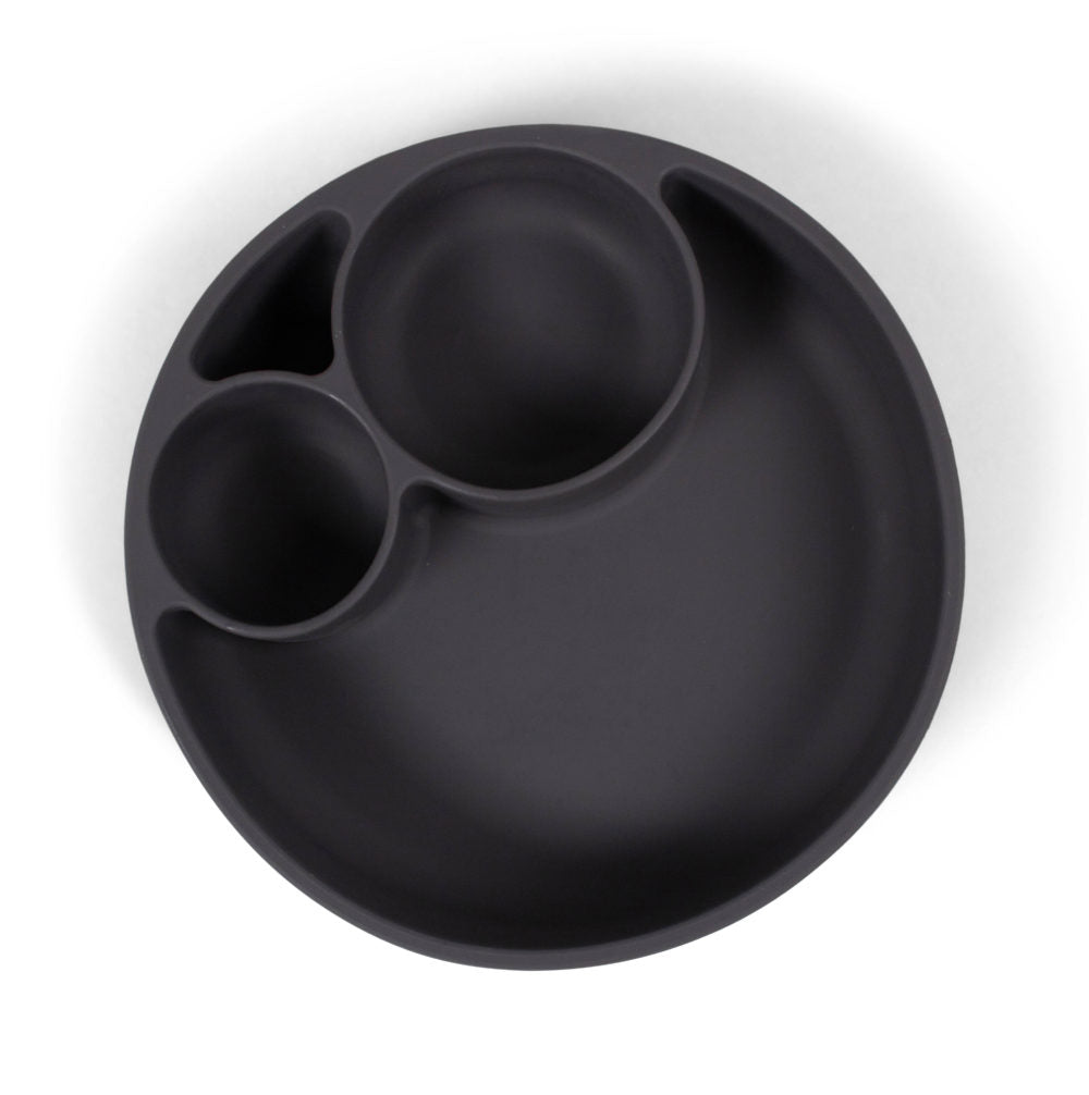 Filibabba Silikontallrik med Sektioner