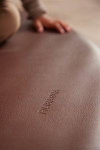 Filibabba Halkfri Golvmatta Återvunnet Läder