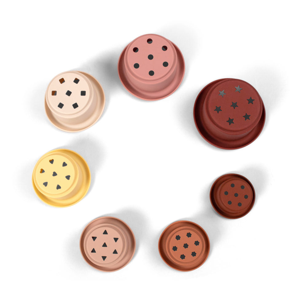 Filibabba Silicone stacking cups