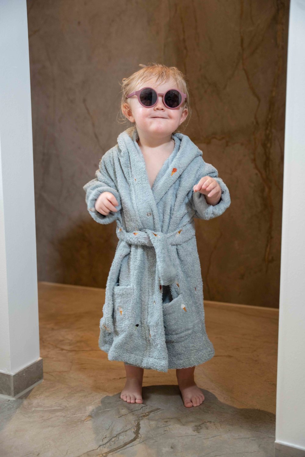 Filibabba Broderad Badrock 3-4 år