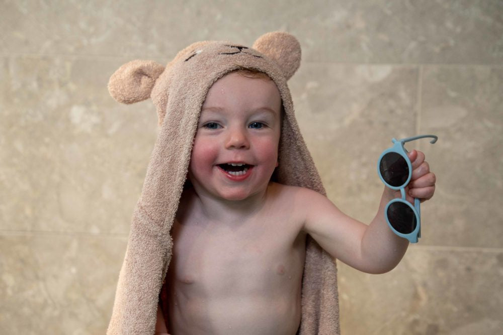 Filibabba Bear hooded towel