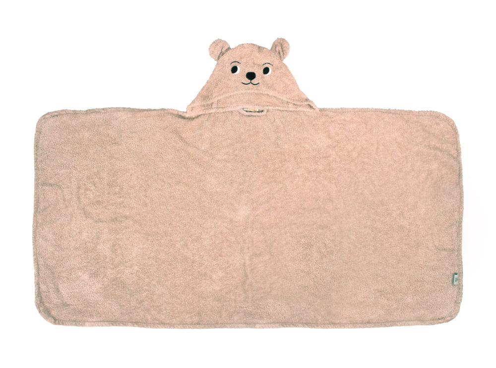 Filibabba Bear hooded towel