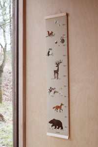 Filibabba Growth Chart – Skogsdjur