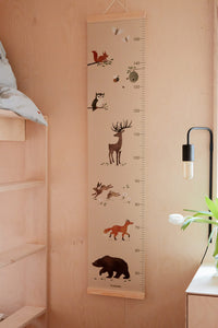 Filibabba Growth Chart – Skogsdjur
