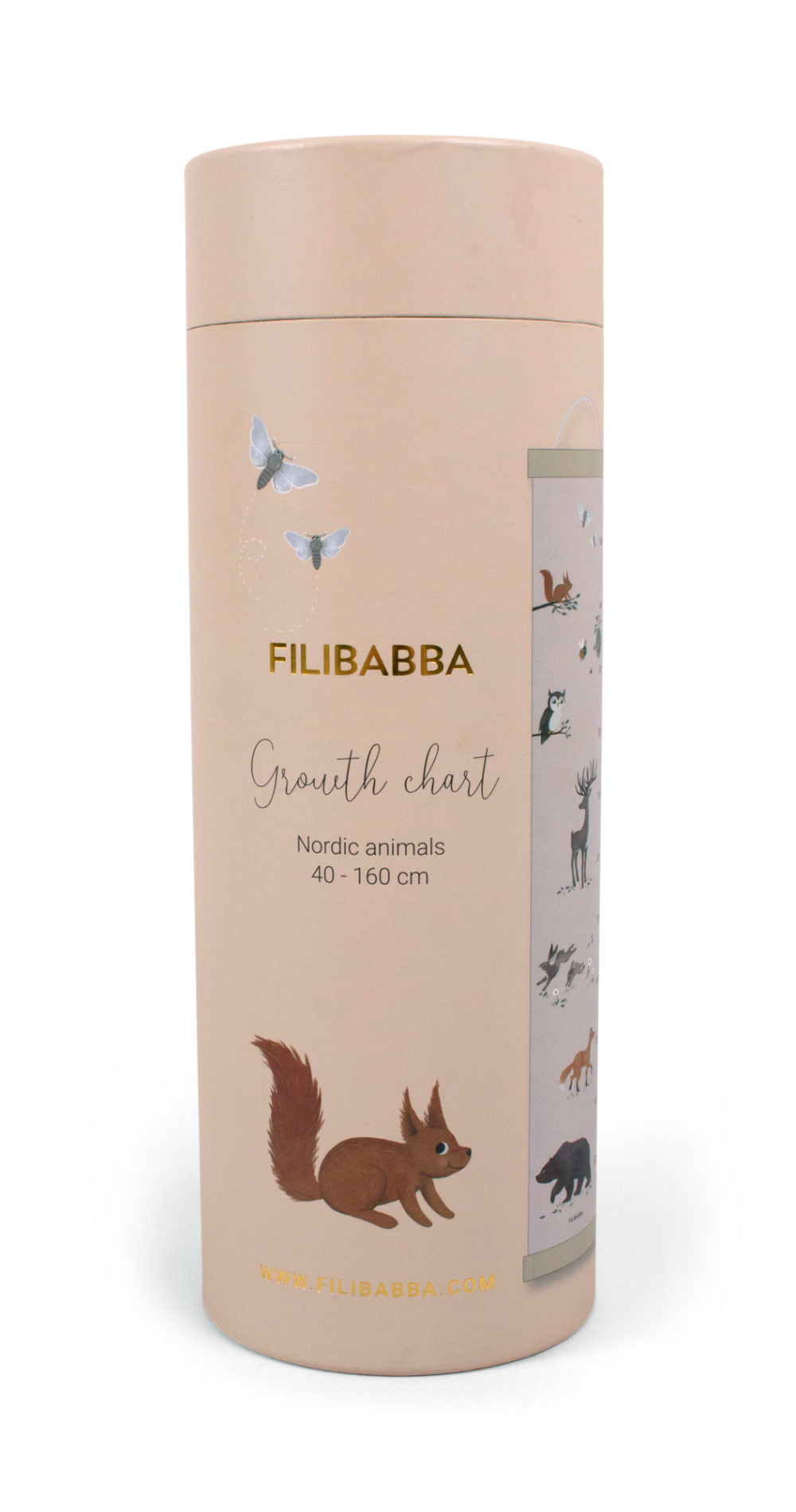 Filibabba Growth Chart – Skogsdjur