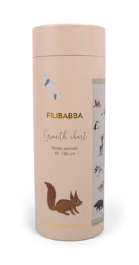 Filibabba Growth Chart – Skogsdjur