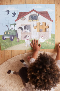 Filibabba Stort Pussel 30 Bitar - Magic Farm