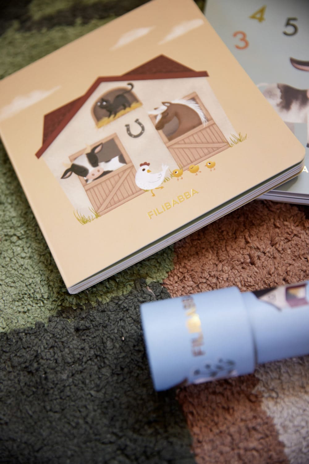 Filibabba Babybok - Magic Farm