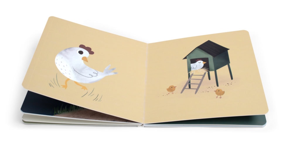 Filibabba Babybok - Magic Farm