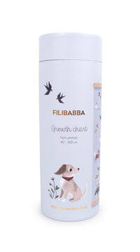 Filibabba Tillväxttavla Farmdjur