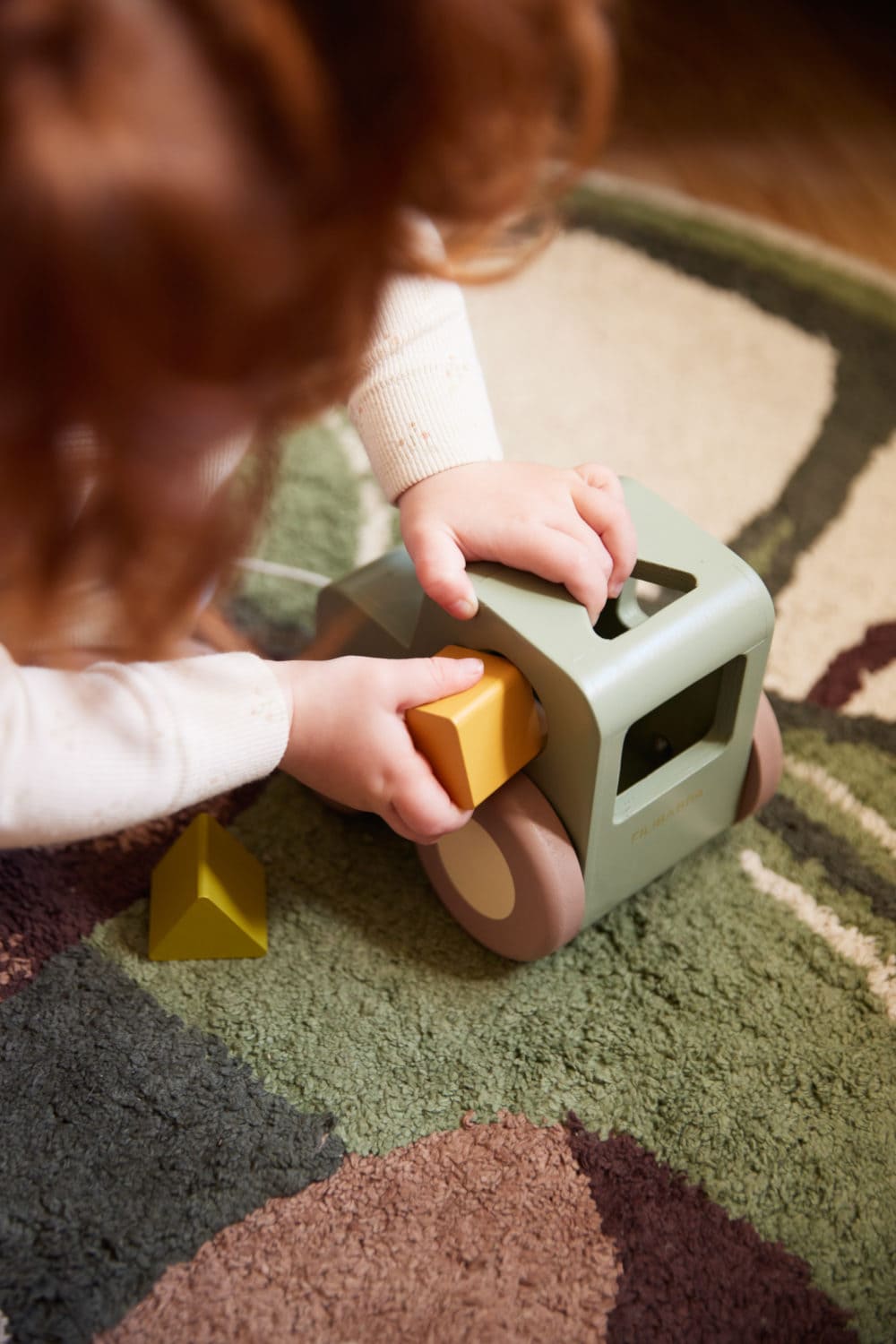 Filibabba dragleksakstraktor med formsortering