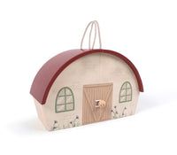 Filibabba träbondgård med djur