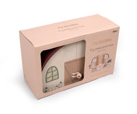 Filibabba träbondgård med djur