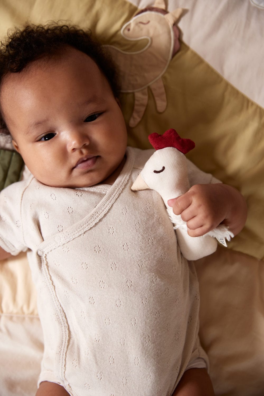 Filibabba Linen Skallra - Kyckling