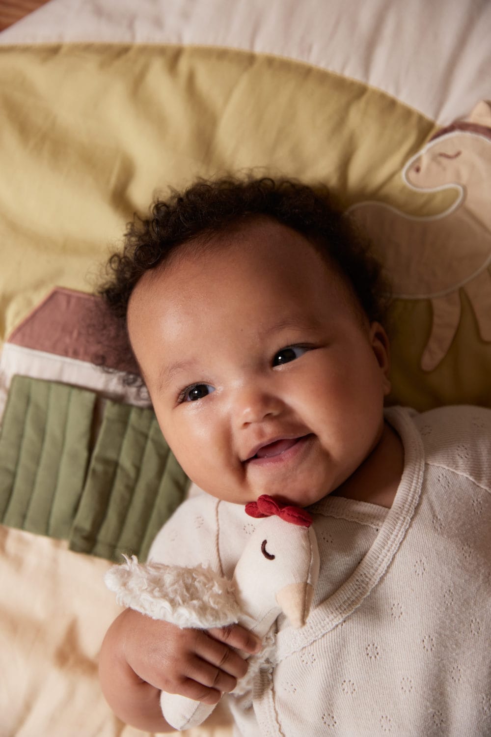 Filibabba Linen Skallra - Kyckling