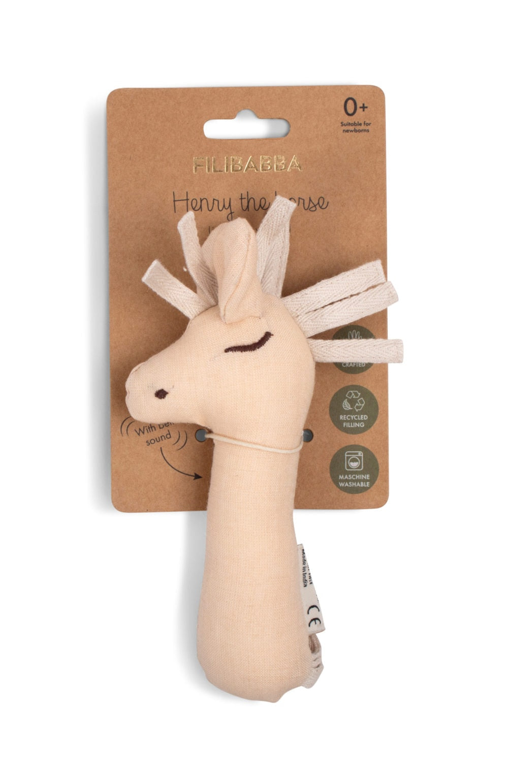 Filibabba Linen Skallra - Häst